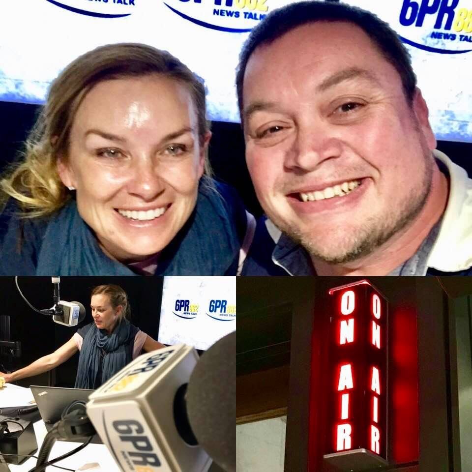 6PR Radio: Chrissy and Chris talking about luxury destinations, including Apurva Kempinski Bali and the Ritz Carlton&nbsp;KL